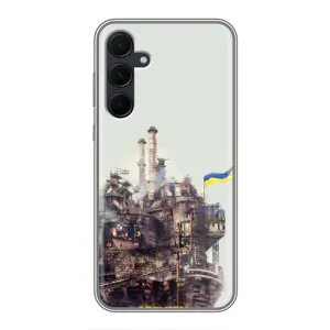 Чехлы на военную тематику для Samsung Galaxy A35 (5G) (Азовсталь)