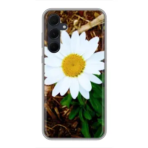 Чохол з ромашками на Samsung Galaxy A35 (5G) (Біла ромашка)
