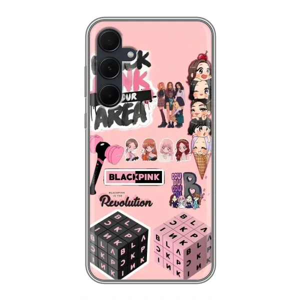 Чехол с рисунком «BLACK PINK коллаж» для Samsung Galaxy A35 (5G) Чехол с рисунком «BLACK PINK коллаж» для Samsung Galaxy A35 (5G)