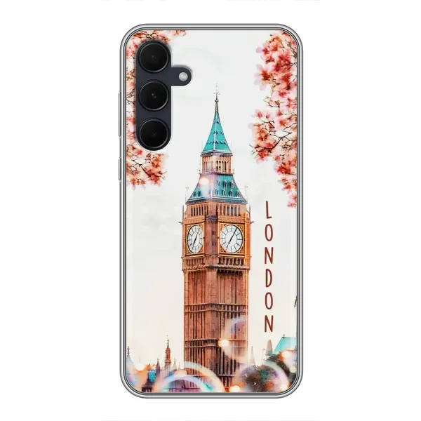 Чехол с рисунком «Часы Лондон» для Samsung Galaxy A35 (5G) Чехол с рисунком «Часы Лондон» для Samsung Galaxy A35 (5G)