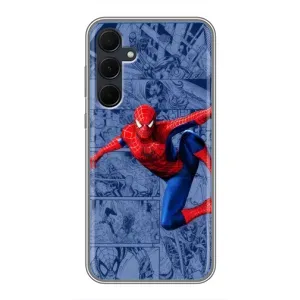 Силиконовый Чехол для Samsung Galaxy A35 (5G) (Человек Паук)