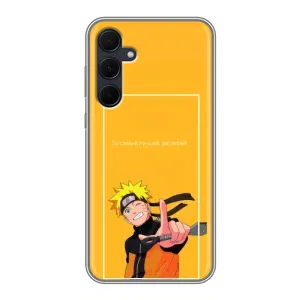 Чехлы с принтом Наруто на Samsung Galaxy A35 (5G) (Даттебаё)