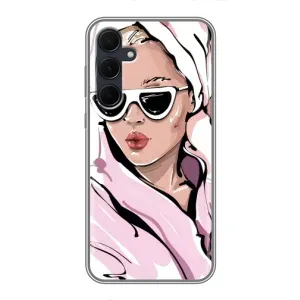 Чохол з картинкою Модні Дівчата Samsung Galaxy A35 (5G) (Дівчина в халаті)