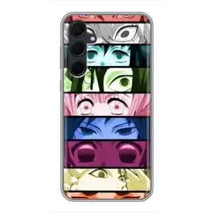 Силиконовые чехлы с глазами Anime для Самсунг Галакси А35 (5G) (Глаза Хашира)