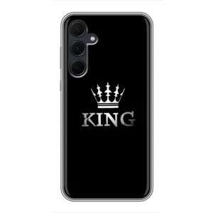 Чохол (Корона на чорному фоні) для Самсунг Галаксі А35 (5G) (KING)