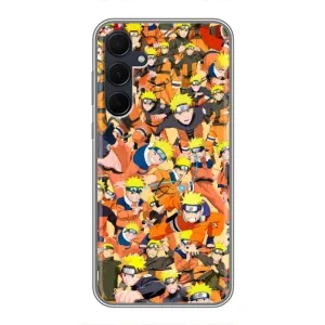 Чехлы с принтом Наруто на Samsung Galaxy A35 (5G) (Коллаж Наруто)