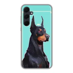 Чехол ДОБЕРМАН для Samsung Galaxy A35 (5G) (Король доберман)