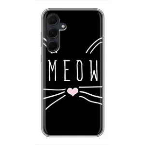 Бампер с изображением Котиков для Самсунг Галакси А35 (5G) (КОТИК MEOW)