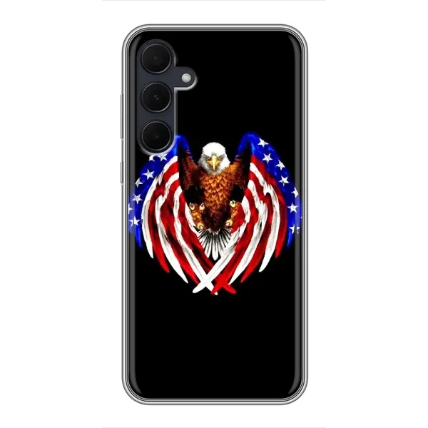 Чехол с рисунком «Крылья США» для Samsung Galaxy A35 (5G) Чехол с рисунком «Крылья США» для Samsung Galaxy A35 (5G)