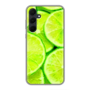 Чехол с изображением вкусной еды для Samsung Galaxy A35 (5G) (Лайм)