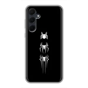 Чехол Супергерой Человека Паука на Samsung Galaxy A35 (5G) (Лого паука)