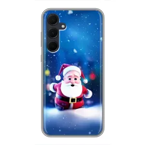 Чехлы на Новый Год Samsung Galaxy A35 (5G) (Маленький Дед Мороз)