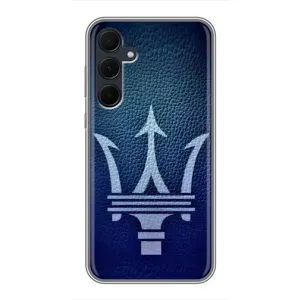 Чехлы с тематикой "Крутые машины" на Samsung Galaxy A35 (5G) (Лого Maserati)