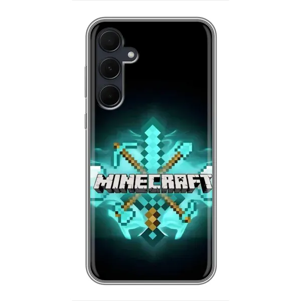 Чехол с рисунком «MineCraft 2» для Samsung Galaxy A35 (5G)