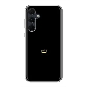 Чохол (Корона на чорному фоні) для Самсунг Галаксі А35 (5G) (Міні корона)