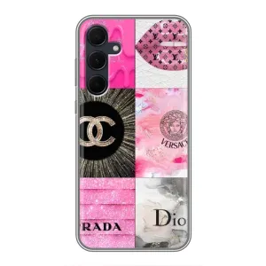 Чохол (Dior, Prada, YSL, Chanel) для Samsung Galaxy A35 (5G) (Модніца)
