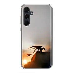 Чехол дракон Беззубик для Samsung Galaxy A35 (5G) (Мультиик Беззубик)