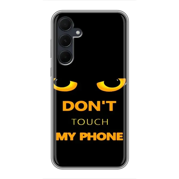 Чехол с рисунком «Не трогай мой телефон» для Samsung Galaxy A35 (5G) Чехол с рисунком «Не трогай мой телефон» для Samsung Galaxy A35 (5G)