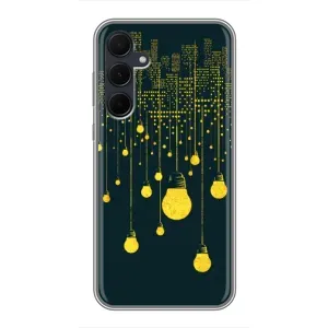 Силиконовые Чехлы Любимому человеку для Samsung Galaxy A35 (5G) (Ночной город)