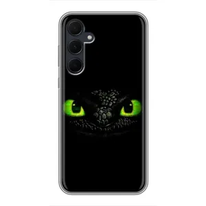Чехол дракон Беззубик для Samsung Galaxy A35 (5G) (Глаза Беззубика)