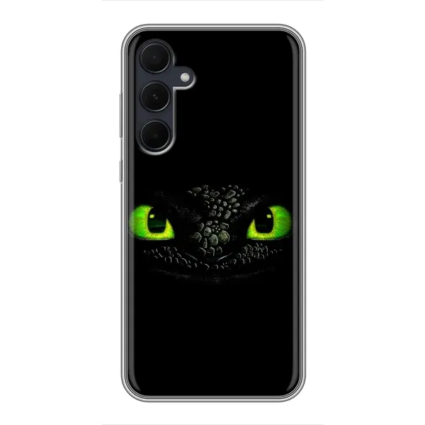 Чехол с рисунком «Глаза Беззубика» для Samsung Galaxy A35 (5G) Чехол с рисунком «Глаза Беззубика» для Samsung Galaxy A35 (5G)
