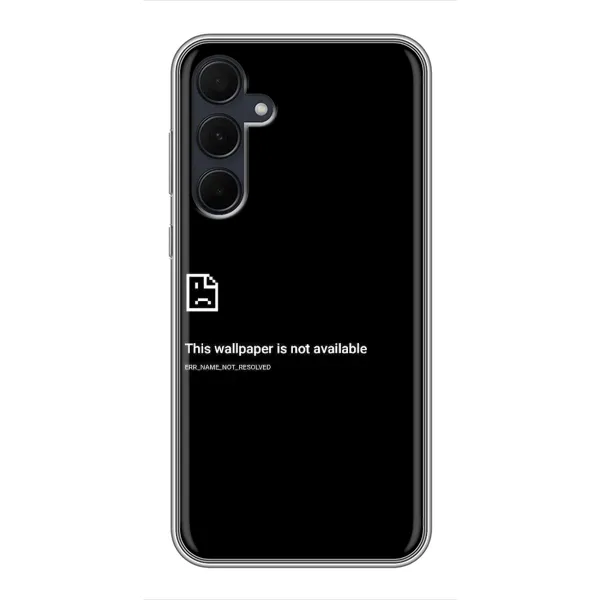 Чехол с рисунком «Ошибка» для Samsung Galaxy A35 (5G) Чехол с рисунком «Ошибка» для Samsung Galaxy A35 (5G)