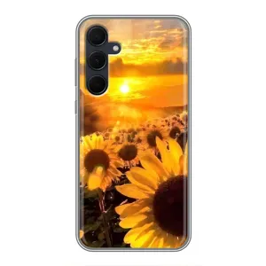 Чохол з Квітами для Samsung Galaxy A35 (5G) (поле соняшників)