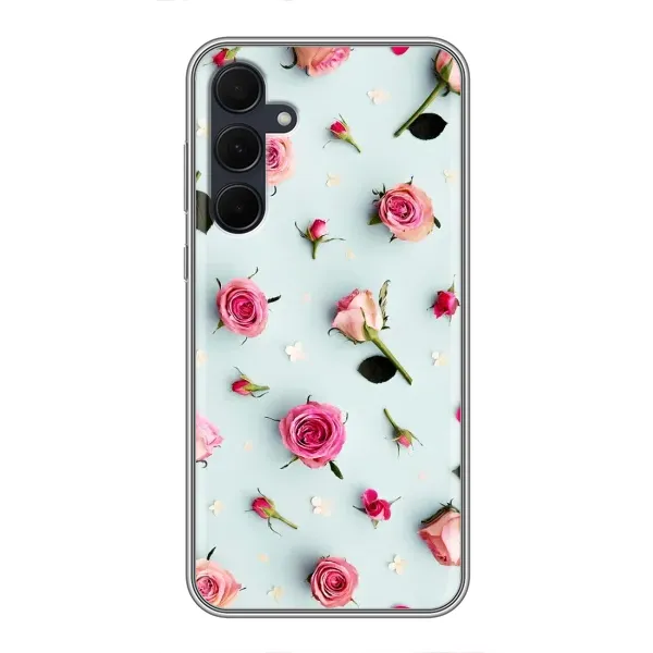 Чехол с рисунком «Разные цветы» для Samsung Galaxy A35 (5G) Чехол с рисунком «Разные цветы» для Samsung Galaxy A35 (5G)