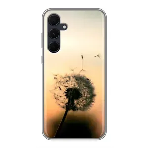 Силіконовий Чохол з кульбабками на Samsung Galaxy A35 (5G) (Роздмухана кульбабка)