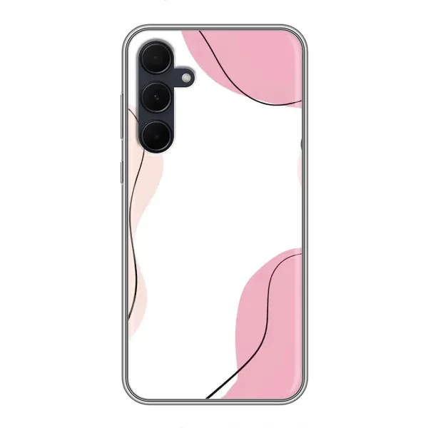 Чехол с рисунком «Розовый фон» для Samsung Galaxy A35 (5G)
