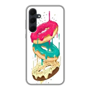 Чехол с изображением вкусной еды для Samsung Galaxy A35 (5G) (Сочные пончики)