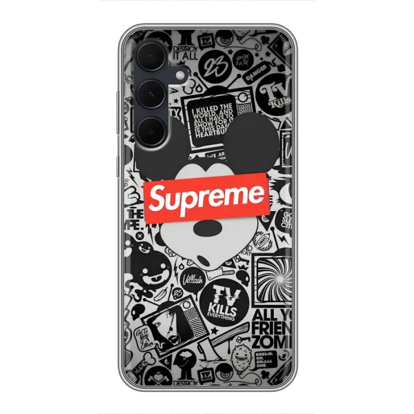 Чехол с рисунком «Supreme Маус» для Samsung Galaxy A35 (5G) Чехол с рисунком «Supreme Маус» для Samsung Galaxy A35 (5G)