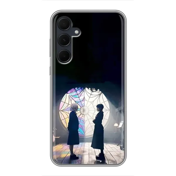 Чехол с рисунком «Уэнсдей и Энди» для Samsung Galaxy A35 (5G) Чехол с рисунком «Уэнсдей и Энди» для Samsung Galaxy A35 (5G)