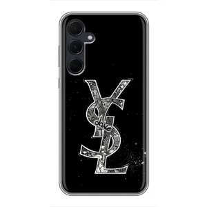 Чохол (Dior, Prada, YSL, Chanel) для Samsung Galaxy A35 (5G) (YSL)
