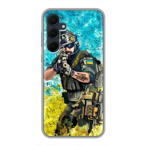 Чехол с рисунком «ЗСУ Воин» для Samsung Galaxy A35 (5G) Чехол с рисунком «ЗСУ Воин» для Samsung Galaxy A35 (5G)