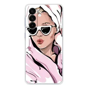 Чохол з картинкою Модні Дівчата Samsung Galaxy A36 5G (Дівчина в халаті)