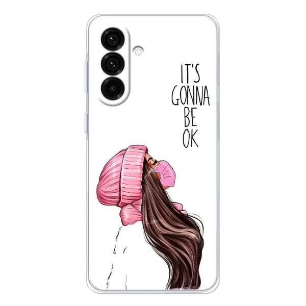 Чехол с рисунком «Девушка в маске» для Samsung Galaxy A36 5G Чехол с рисунком «Девушка в маске» для Samsung Galaxy A36 5G