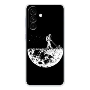 Силиконовый Чехол с принтом "Космонавты" на Samsung Galaxy A36 5G (Космонавт)