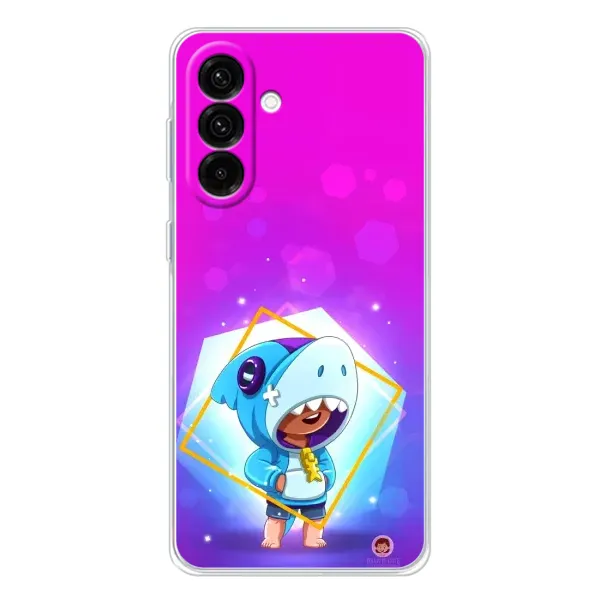 Чехол с рисунком «Леон в костюме Акулы» для Samsung Galaxy A36 5G