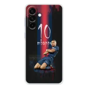 Чехол (TPU) с Футболистом на Samsung Galaxy A36 5G (MBAPPE 10)