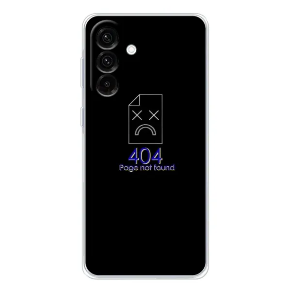 Чехол с рисунком «Ошибка 404» для Samsung Galaxy A36 5G Чехол с рисунком «Ошибка 404» для Samsung Galaxy A36 5G