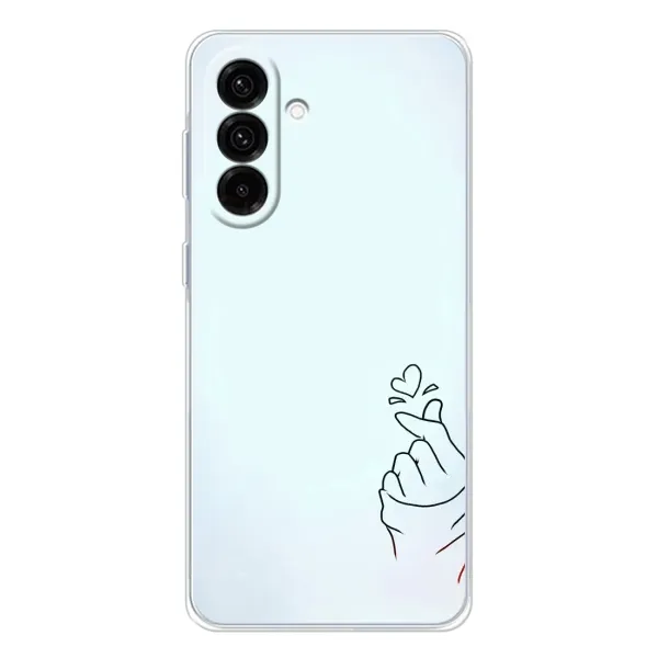 Чехол с рисунком «Сердце на голубом» для Samsung Galaxy A36 5G Чехол с рисунком «Сердце на голубом» для Samsung Galaxy A36 5G