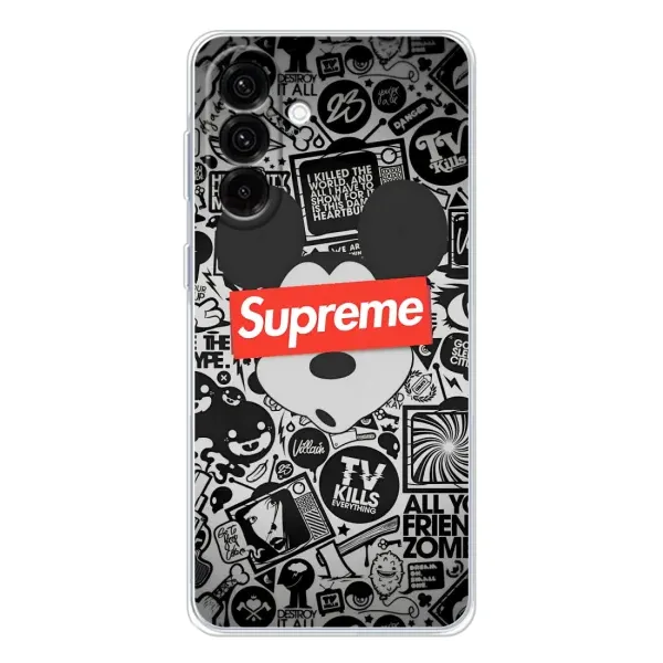 Чехол с рисунком «Supreme Маус» для Samsung Galaxy A36 5G Чехол с рисунком «Supreme Маус» для Samsung Galaxy A36 5G