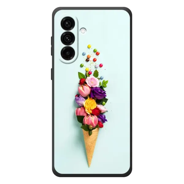 Чехол с рисунком «Цветок-мороженное» для Samsung Galaxy A37 Чехол с рисунком «Цветок-мороженное» для Samsung Galaxy A37