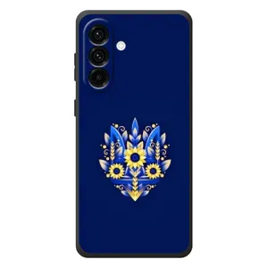 Чехол Укр Символика для Samsung Galaxy A37 (Цветущий Герб)