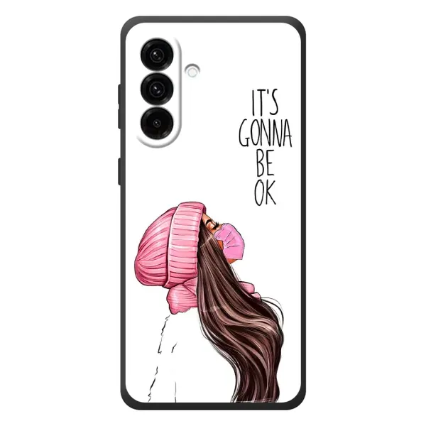 Чехол с рисунком «Девушка в маске» для Samsung Galaxy A37 Чехол с рисунком «Девушка в маске» для Samsung Galaxy A37