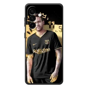 Силиконовый Чехол Samsung Galaxy A37 (Gold Neymar)