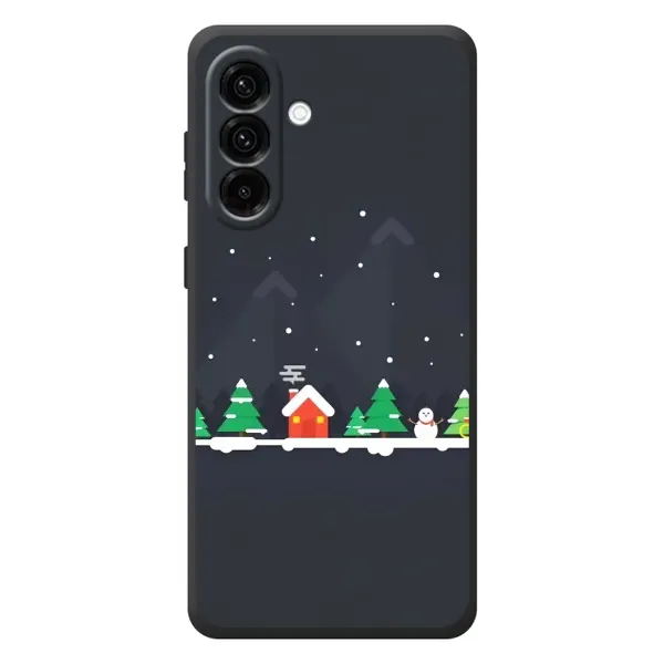 Чехол с рисунком «Город зимний» для Samsung Galaxy A37 Чехол с рисунком «Город зимний» для Samsung Galaxy A37