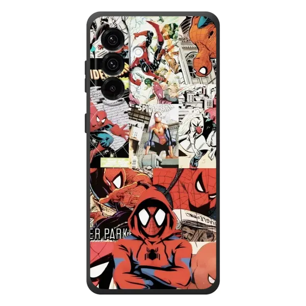 Чехол с рисунком «Комикс Паука» для Samsung Galaxy A37 Чехол с рисунком «Комикс Паука» для Samsung Galaxy A37
