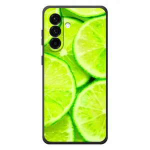 Чохол з зображенням смачної їжі для Samsung Galaxy A37 (Лайм)
